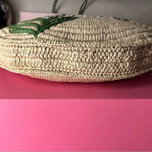 Kate Spade Sunkiss Cabana Straw Circle Tote - Picture 3 of 10